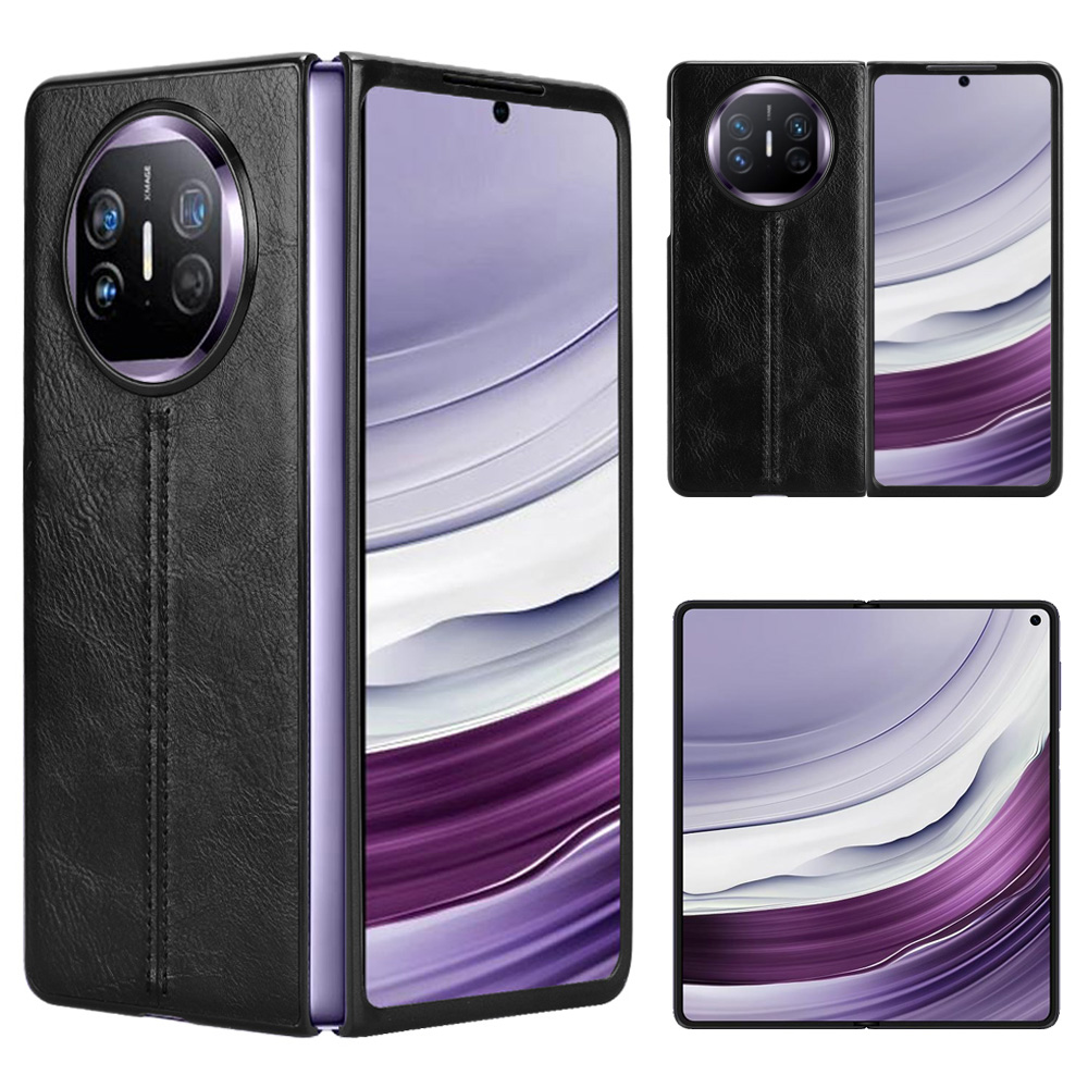 Für Huawei Mate X5 Hülle PU Leder+pc Cowide Textur Schockdelie -telefonabdeckung - Schwarz, Huawei Mate X5
Für Huawei Mate X5 Hülle PU Leder+pc Cowide Textur Schockdelie -telefonabdeckung - Schwarz, Huawei Mate X5