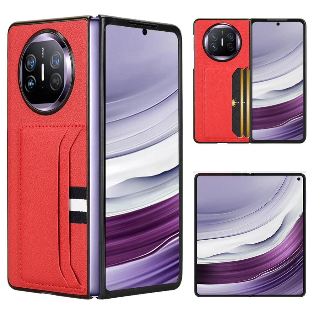 Für Huawei Mate X5 Hülle PU Leder+pc Card Slot Telefonabdeckung - Rot, Huawei Mate X5
Für Huawei Mate X5 Hülle PU Leder+pc Card Slot Telefonabdeckung - Rot, Huawei Mate X5