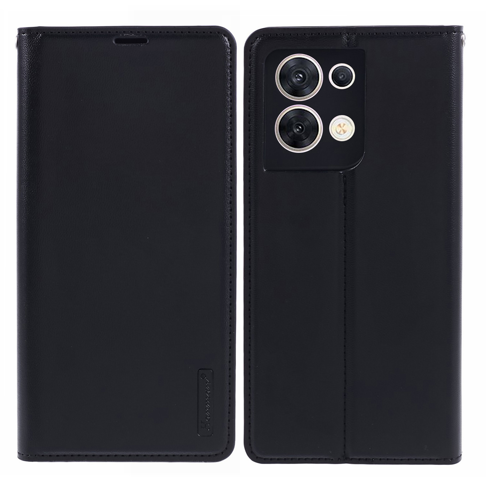 Hanman Minuo -serie Für Oppo Reno8 5G (Global Version) Case Wallet Wallet Protective Phone Cover - Schwarz, Oppo Reno8 5G (Global Version)
Hanman Minuo -serie Für Oppo Reno8 5G (Global Version) Case Wallet Wallet Protective Phone Cover - Schwarz, Oppo Reno8 5G (Global Version)