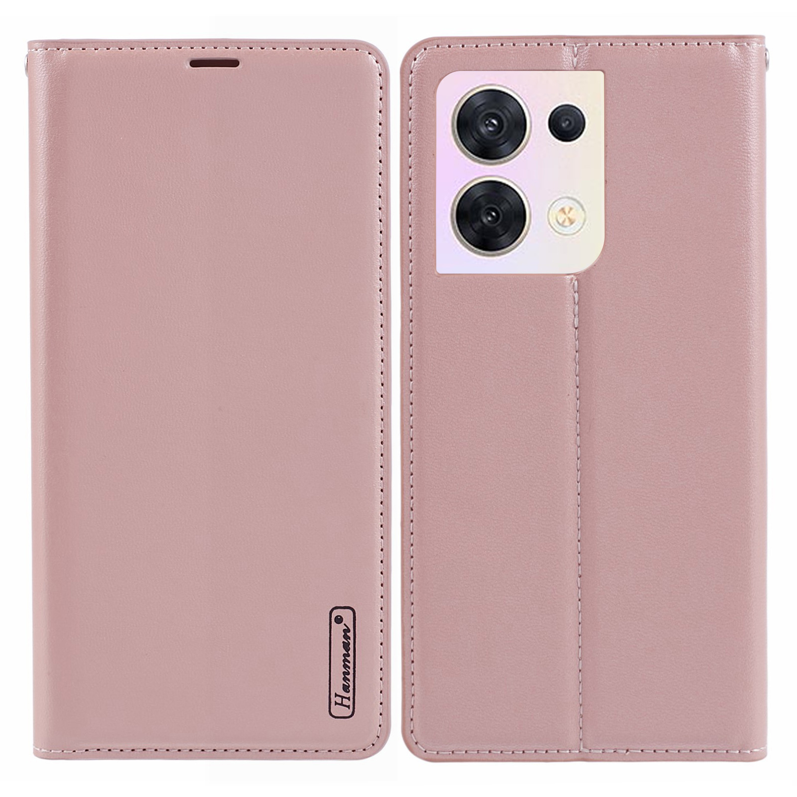 Hanman Minuo -serie Für Oppo Reno8 5G (Global Version) Case Wallet Wallet Protective Phone Cover - Roségold, Oppo Reno8 5G (Global Version)
Hanman Minuo -serie Für Oppo Reno8 5G (Global Version) Case Wallet Wallet Protective Phone Cover - Roségold, Oppo Reno8 5G (Global Version)