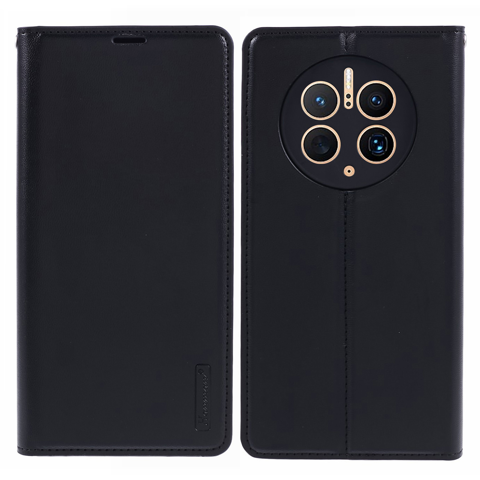 Hanman Minuo -serie Für Huawei Mate 50 Pro 4g Hülle Wallet Stand Lederabdeckung - Schwarz, Huawei Mate 50 Pro 4G
Hanman Minuo -serie Für Huawei Mate 50 Pro 4g Hülle Wallet Stand Lederabdeckung - Schwarz, Huawei Mate 50 Pro 4G