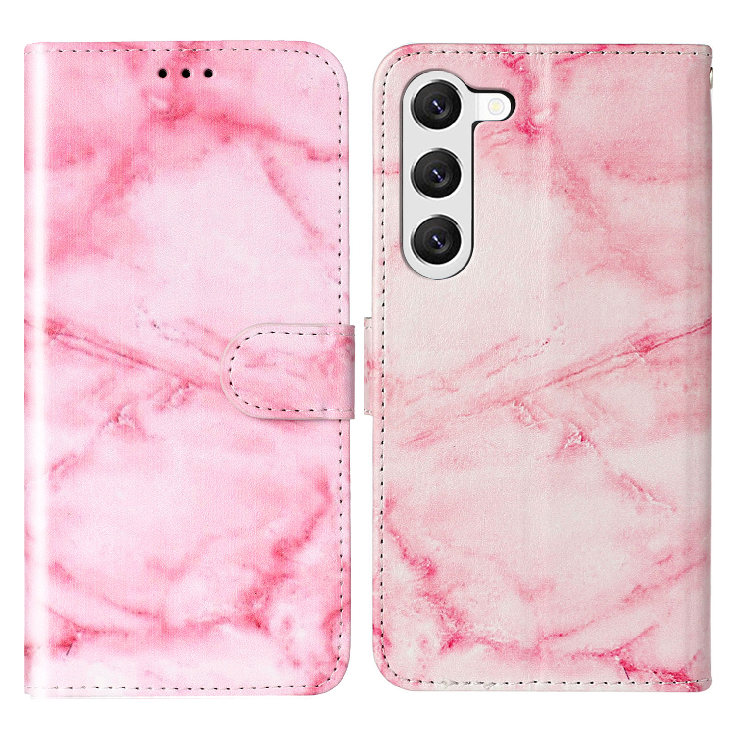 Für Samsung Galaxy S24 Hülle Marmormuster Leder -handy -brieftasche Abdeckung - Rosa Marmor, Galaxy S24
Für Samsung Galaxy S24 Hülle Marmormuster Leder -handy -brieftasche Abdeckung - Rosa Marmor, Galaxy S24