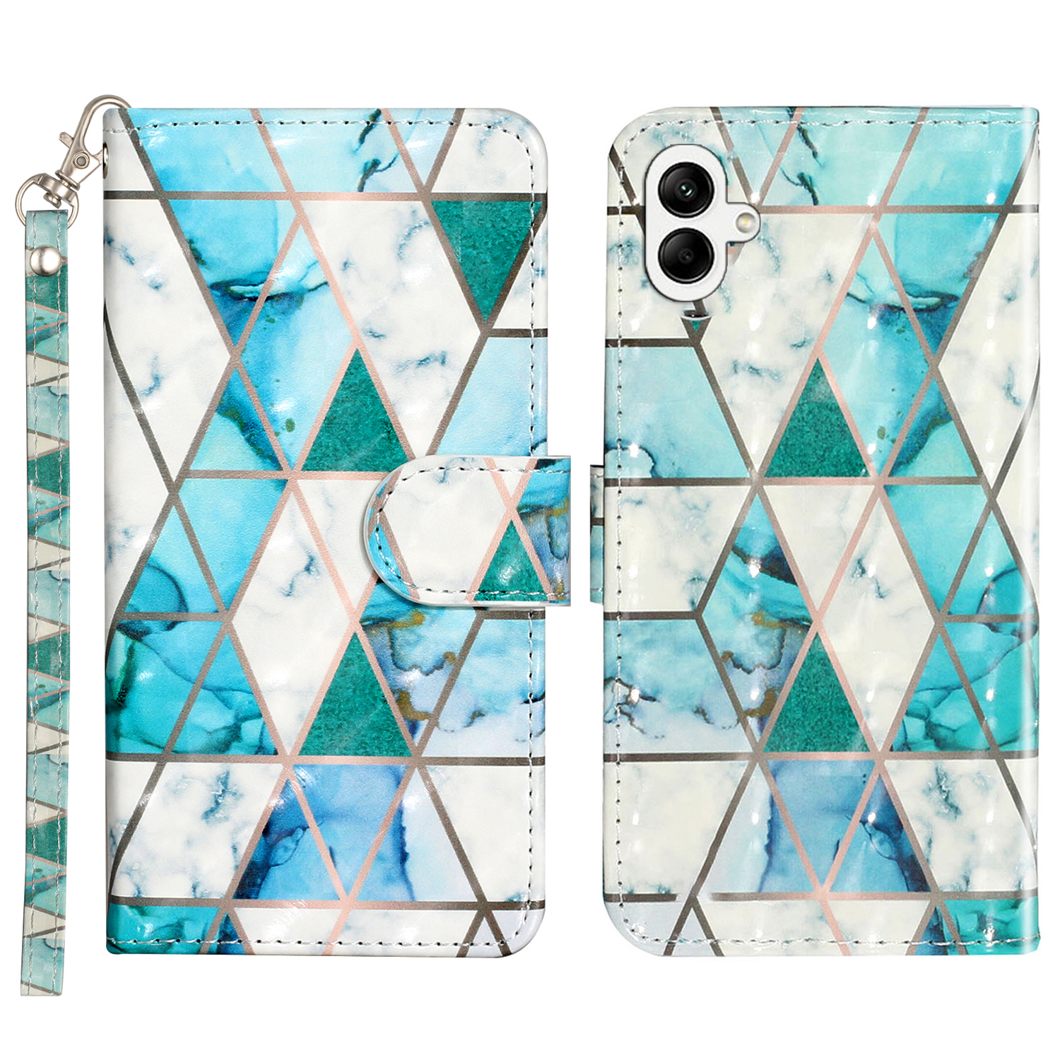 Für Samsung Galaxy A05 4G Cover Flip Ständer 3D Muster Druckleder -telefonhülle - Grüner Marmor, Samsung Galaxy A05 4G
Für Samsung Galaxy A05 4G Cover Flip Ständer 3D Muster Druckleder -telefonhülle - Grüner Marmor, Samsung Galaxy A05 4G