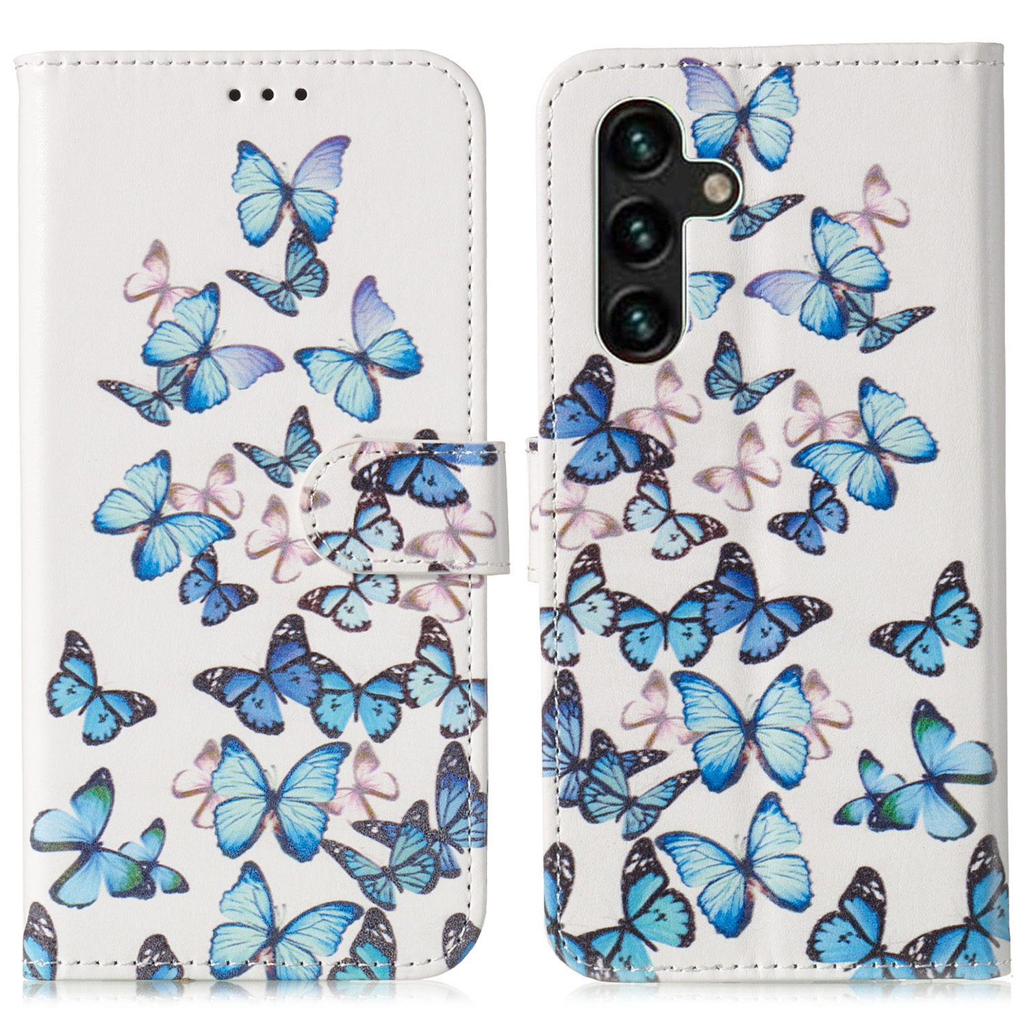 Für Samsung Galaxy A15 4G Hülle PU Leder Muster Brieftasche Telefonabdeckung - Blaue Schmetterlinge, Galaxy A15 4G
Für Samsung Galaxy A15 4G Hülle PU Leder Muster Brieftasche Telefonabdeckung - Blaue Schmetterlinge, Galaxy A15 4G