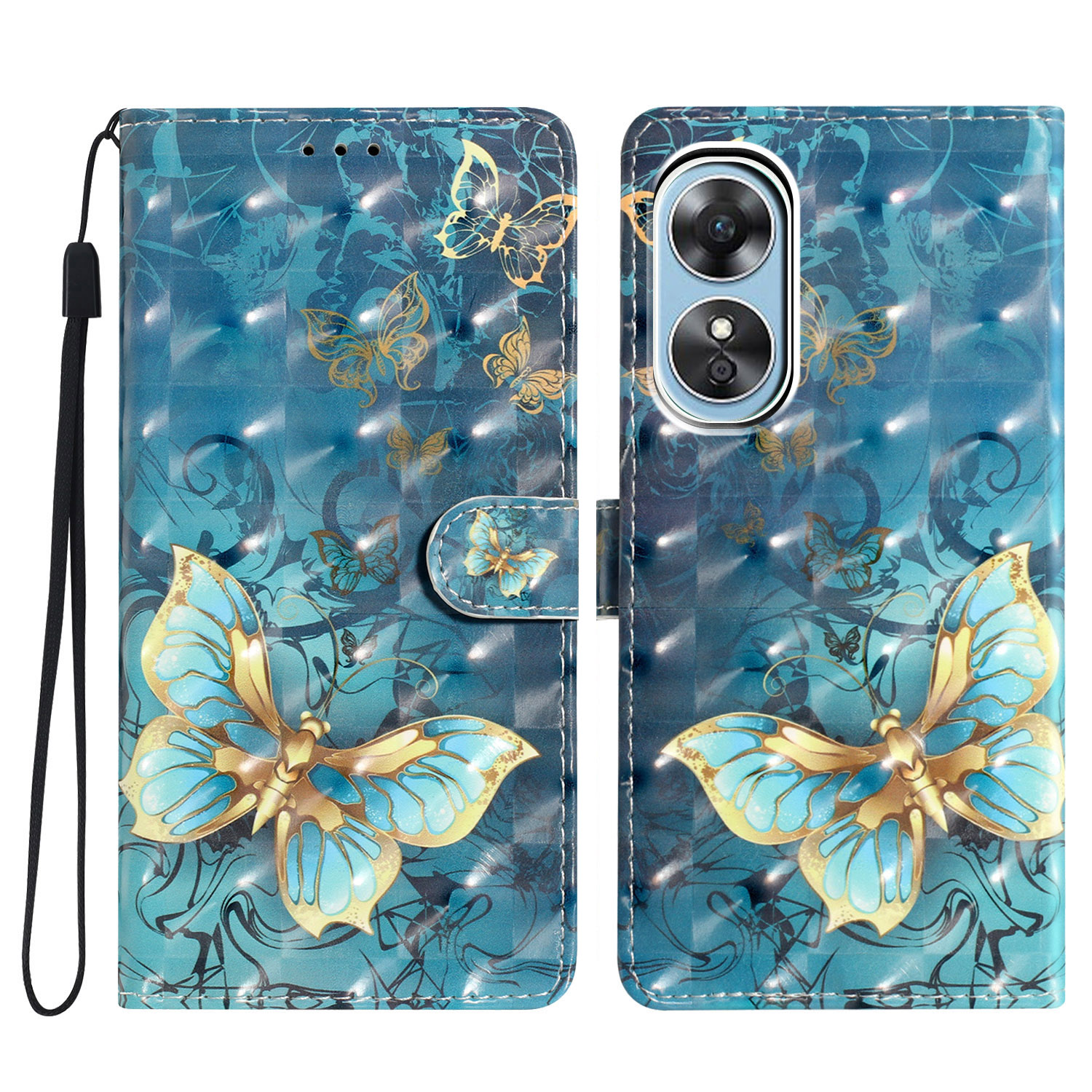 Für Oppo A17 4G Lederkoffer 3D -muster -druck Telefonabdeckung Mit Brieftasche - Schmetterling, Oppo A17 4G
Für Oppo A17 4G Lederkoffer 3D -muster -druck Telefonabdeckung Mit Brieftasche - Schmetterling, Oppo A17 4G
