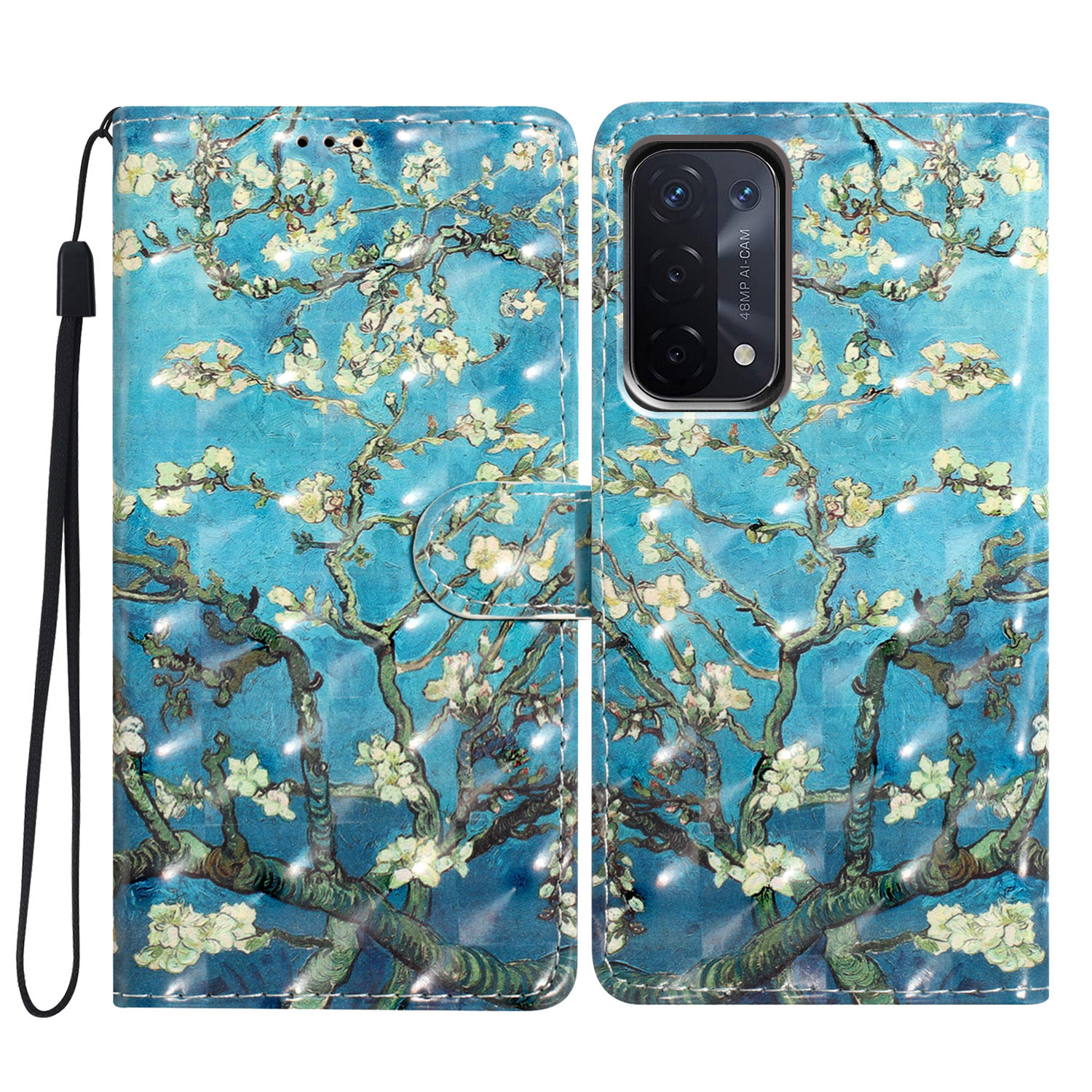 Für Oppo A54 5G / A74 5G / A93 5G Hülle PU Leder 3D Muster Brieftasche Telefonabdeckung - Aprikoseblüte, Oppo A74 5G
Für Oppo A54 5G / A74 5G / A93 5G Hülle PU Leder 3D Muster Brieftasche Telefonabdeckung - Aprikoseblüte, Oppo A74 5G
