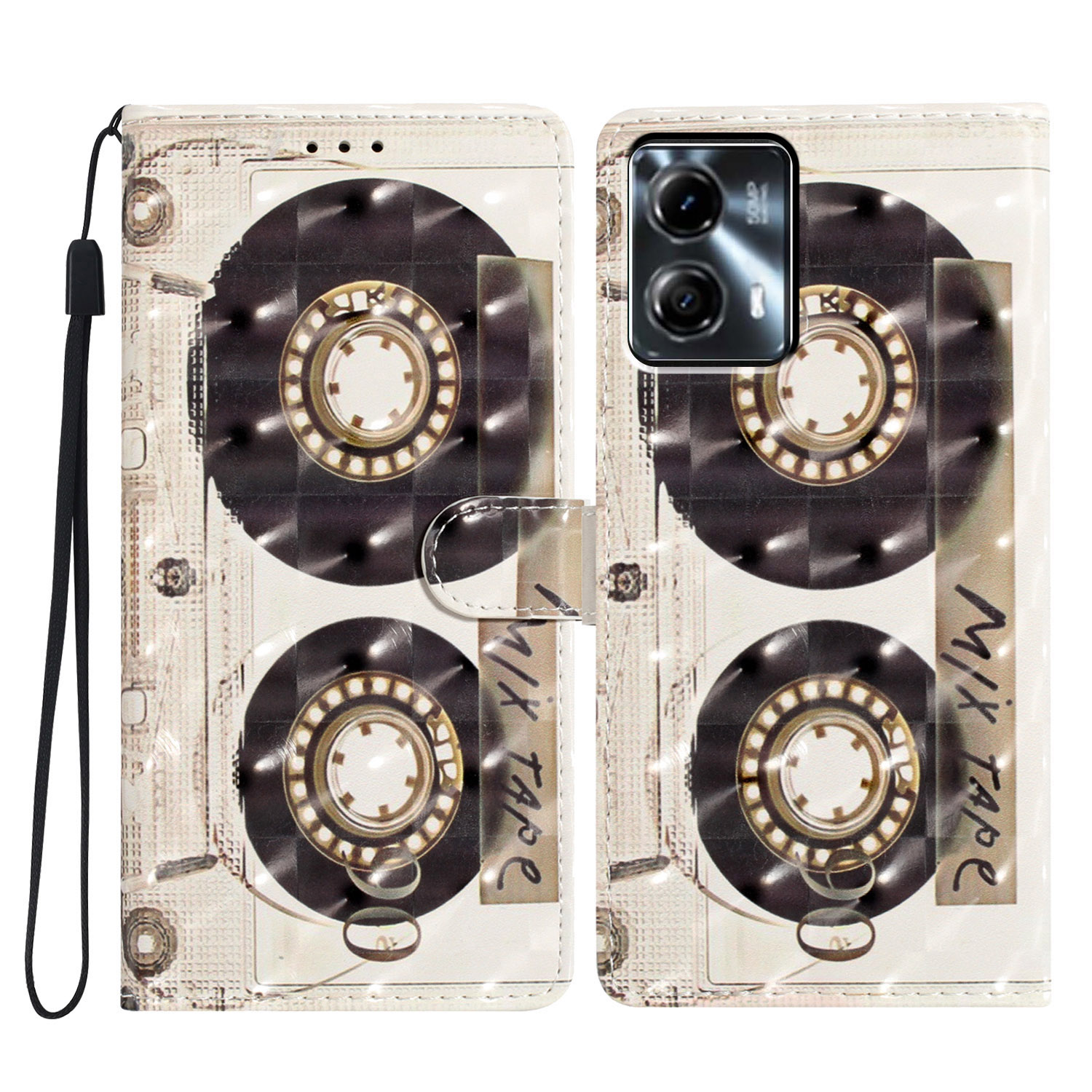 Für Motorola Moto G73 5G Hülle PU Leder 3D Muster Magnetic Clasp Schocksicheres Telefonabdeckung - Band, Motorola Moto G73 5G
Für Motorola Moto G73 5G Hülle PU Leder 3D Muster Magnetic Clasp Schocksicheres Telefonabdeckung - Band, Motorola Moto G73 5G
