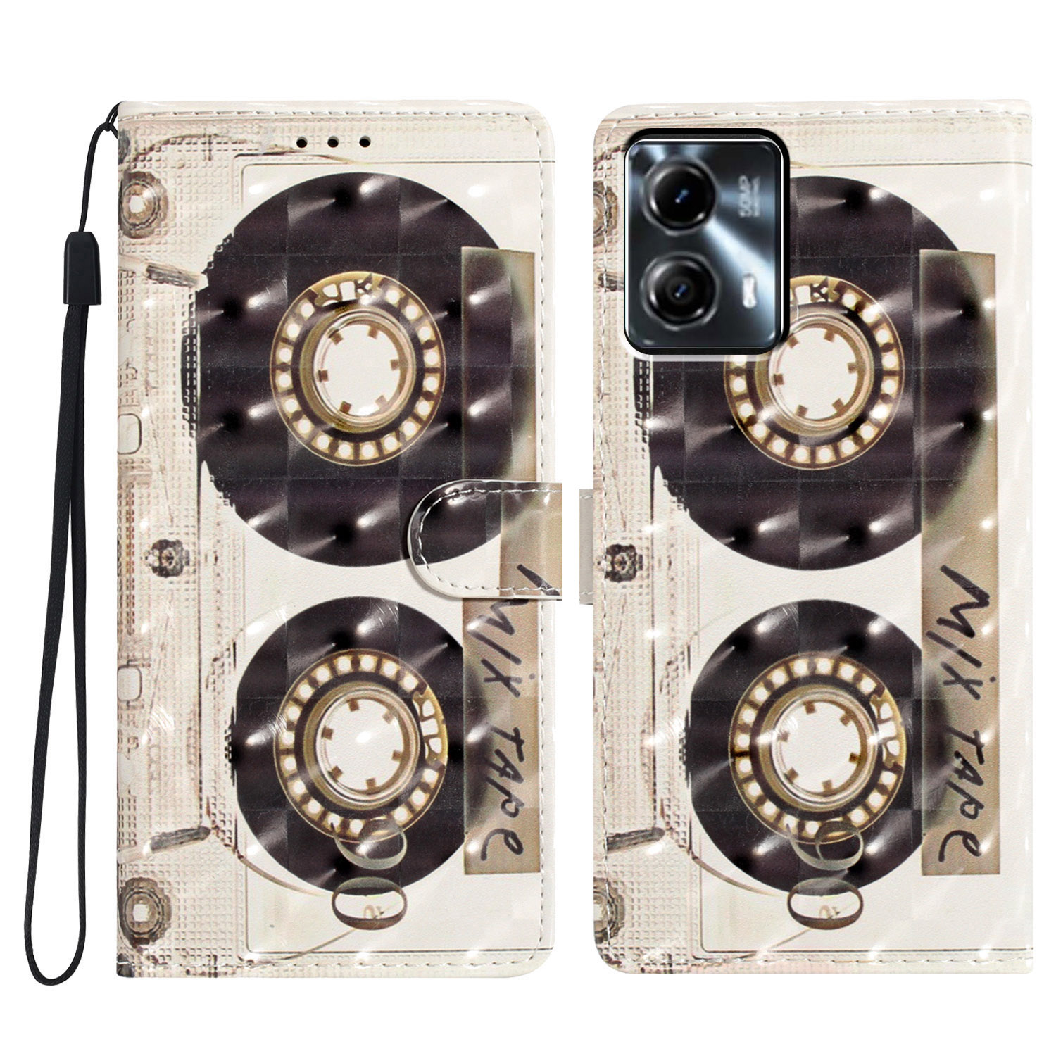 Für Motorola Moto G53 5G Case Wallet Phone -abdeckung Mit 3D -musterdruck - Band, Motorola Moto G53 5G
Für Motorola Moto G53 5G Case Wallet Phone -abdeckung Mit 3D -musterdruck - Band, Motorola Moto G53 5G