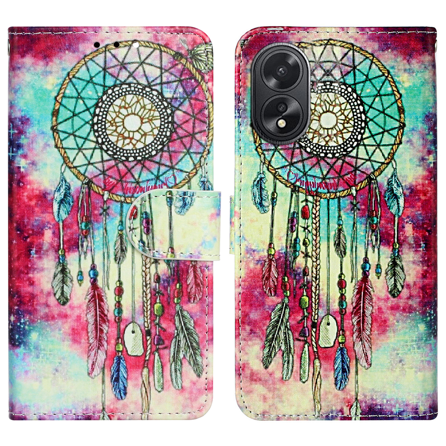 Für Oppo A38 4g / A58 4G Hülle PU Leder Muster Magnetic Folio Flip Phone Deckung - Grüner Windspiel, Oppo A38 4G
Für Oppo A38 4g / A58 4G Hülle PU Leder Muster Magnetic Folio Flip Phone Deckung - Grüner Windspiel, Oppo A38 4G