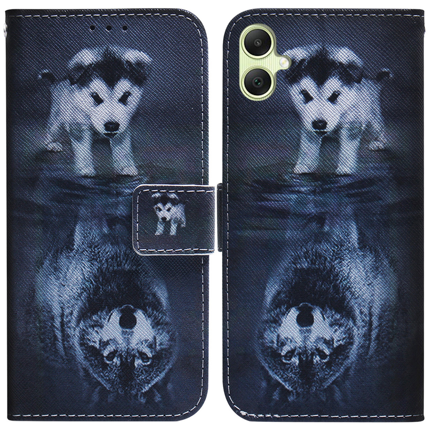 Für Samsung Galaxy A05 4G Hülle PU Leder Brieftaschenmuster -druck Telefonabdeckung - Hund Und Wolf, Samsung Galaxy A05 4G
Für Samsung Galaxy A05 4G Hülle PU Leder Brieftaschenmuster -druck Telefonabdeckung - Hund Und Wolf, Samsung Galaxy A05 4G