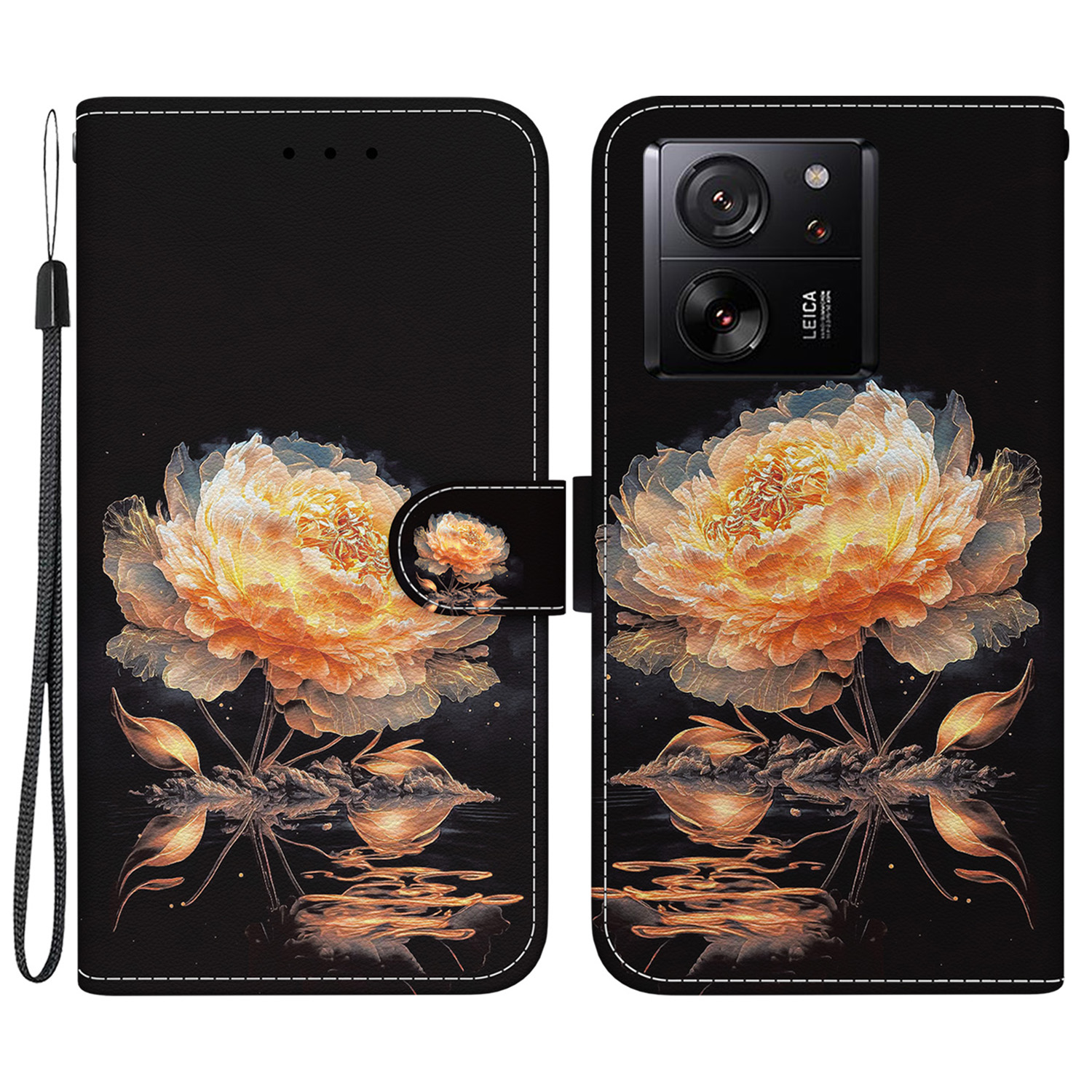 Für Xiaomi 13t / 13t Pro / Redmi K60 Ultra -fall -muster -druckphase -abdeckung - Gold Pfingstrose, Xiaomi Redmi K60 Ultra
Für Xiaomi 13t / 13t Pro / Redmi K60 Ultra -fall -muster -druckphase -abdeckung - Gold Pfingstrose, Xiaomi Redmi K60 Ultra