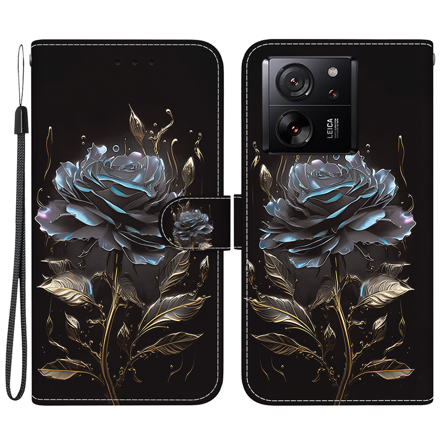 Für Xiaomi 13t / 13t Pro / Redmi K60 Ultra -fall -muster -druckphase -abdeckung - Schwarze Rose, Xiaomi Redmi K60 Ultra
Für Xiaomi 13t / 13t Pro / Redmi K60 Ultra -fall -muster -druckphase -abdeckung - Schwarze Rose, Xiaomi Redmi K60 Ultra