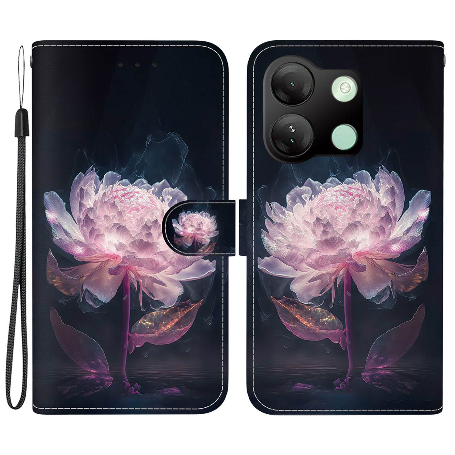 Für Infinix Smart 7 HD 4G Hülle PU Leder 3D Muster Flip Phone Deckung - Lila Pfingstrosen, Infinix Smart 7 HD 4G
Für Infinix Smart 7 HD 4G Hülle PU Leder 3D Muster Flip Phone Deckung - Lila Pfingstrosen, Infinix Smart 7 HD 4G