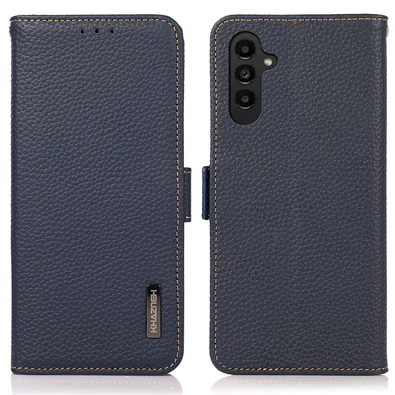 Khazneh Für Samsung Galaxy A15 4G Hülle Echte Kuhleder RFID Blockierende Telefon Brieftasche - Blau, Galaxy A15 4G
Khazneh Für Samsung Galaxy A15 4G Hülle Echte Kuhleder RFID Blockierende Telefon Brieftasche - Blau, Galaxy A15 4G