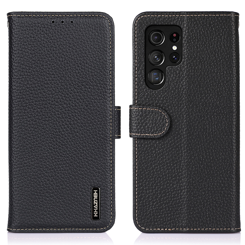 Khazneh Für Samsung Galaxy S24 Ultra Case Echte Kuh Leder Brieftasche Telefonständer Cover - Schwarz, Galaxy S24 Ultra
Khazneh Für Samsung Galaxy S24 Ultra Case Echte Kuh Leder Brieftasche Telefonständer Cover - Schwarz, Galaxy S24 Ultra