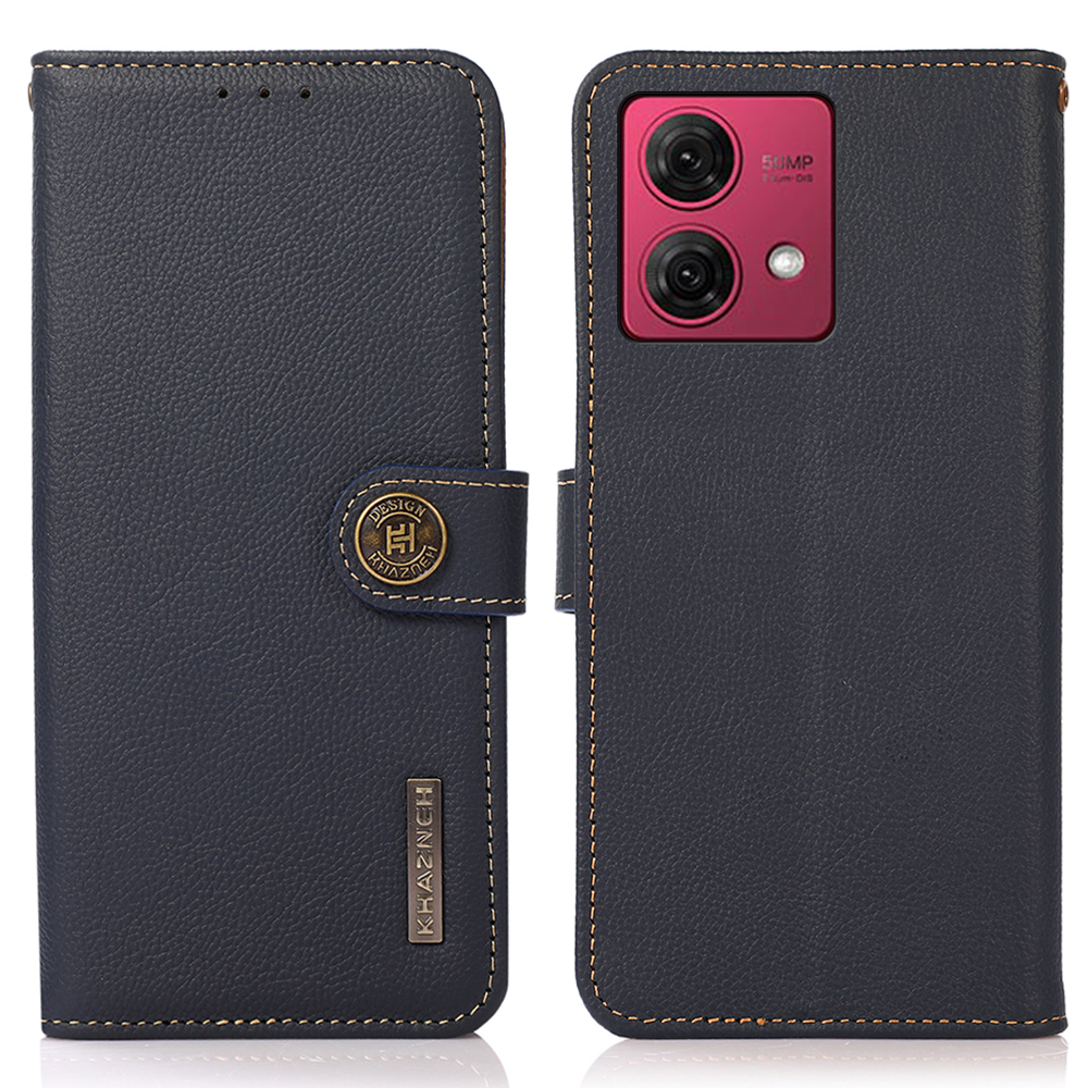 Khazneh Für Motorola Moto G84 5G Hülle RFID Blockierende Folio Echtkuh Leder Telefonabdeckung - Blau, Motorola Moto G84 5G
Khazneh Für Motorola Moto G84 5G Hülle RFID Blockierende Folio Echtkuh Leder Telefonabdeckung - Blau, Motorola Moto G84 5G