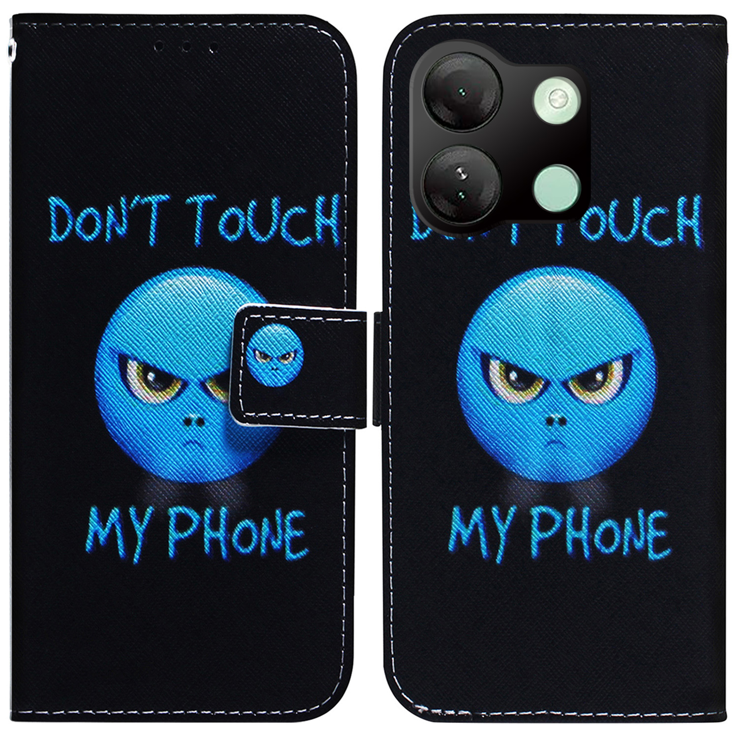 Für Infinix Smart 7 HD 4G Hülle PU Leder Magnetic Flip Muster Druckphase - Berühre Mein Handy Nicht, Infinix Smart 7 HD 4G
Für Infinix Smart 7 HD 4G Hülle PU Leder Magnetic Flip Muster Druckphase - Berühre Mein Handy Nicht, Infinix Smart 7 HD 4G