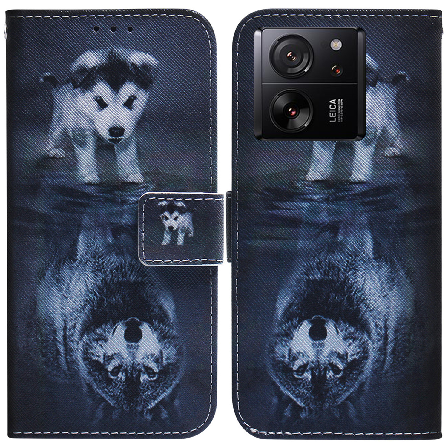 Für Xiaomi Redmi K60 Ultra / 13t / 13t Pro Case PU Leder -ständer Muster Druck Telefonabdeckung - Hund Und Wolf, Xiaomi 13T
Für Xiaomi Redmi K60 Ultra / 13t / 13t Pro Case PU Leder -ständer Muster Druck Telefonabdeckung - Hund Und Wolf, Xiaomi 13T
