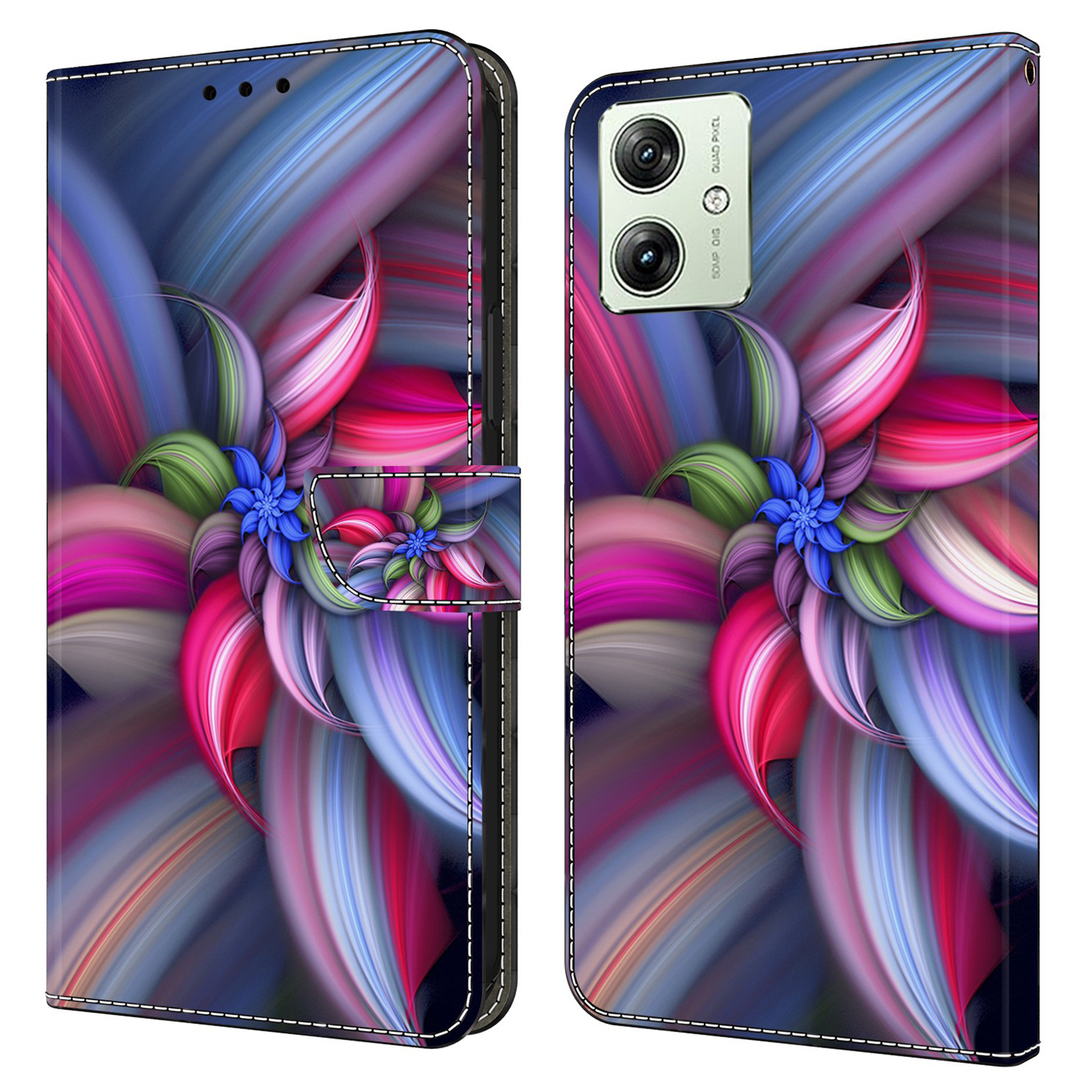 Für Motorola Moto G54 4G Hülle PU Leder Brieftasche 3D Muster Telefonabdeckung - Farbenfrohe Blumen, Motorola Moto G54 5G
Für Motorola Moto G54 4G Hülle PU Leder Brieftasche 3D Muster Telefonabdeckung - Farbenfrohe Blumen, Motorola Moto G54 5G