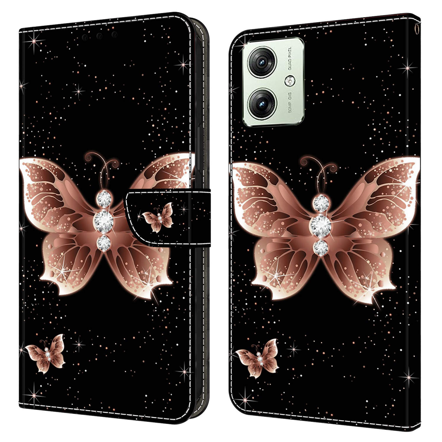 Für Motorola Moto G54 4G Hülle PU Leder Brieftasche 3D Muster Telefonabdeckung - Pink Diamond Butterfly, Motorola Moto G54 5G
Für Motorola Moto G54 4G Hülle PU Leder Brieftasche 3D Muster Telefonabdeckung - Pink Diamond Butterfly, Motorola Moto G54 5G
