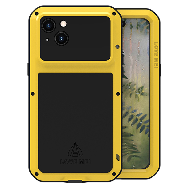 Love Mei Для Iphone 15 Plus Case Metal+силиконовая Крышка с Измельченной Стеклянной Пленкой - Желтый, iPhone 15 Plus
Love Mei Для Iphone 15 Plus Case Metal+силиконовая Крышка с Измельченной Стеклянной Пленкой - Желтый, iPhone 15 Plus