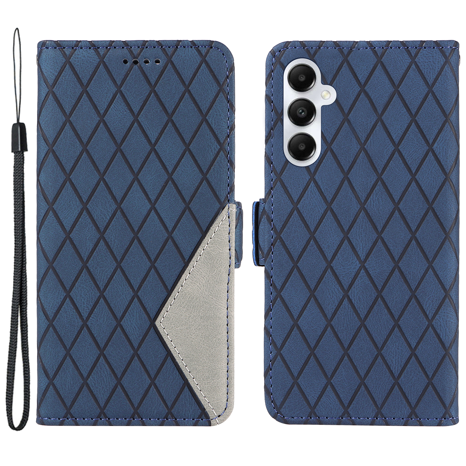 Für Samsung Galaxy A05s 4G Hülle Rhombus Eingeprägter PU -leder -brieftaschenabdeckung - Blau, Samsung Galaxy A05s 4G
Für Samsung Galaxy A05s 4G Hülle Rhombus Eingeprägter PU -leder -brieftaschenabdeckung - Blau, Samsung Galaxy A05s 4G