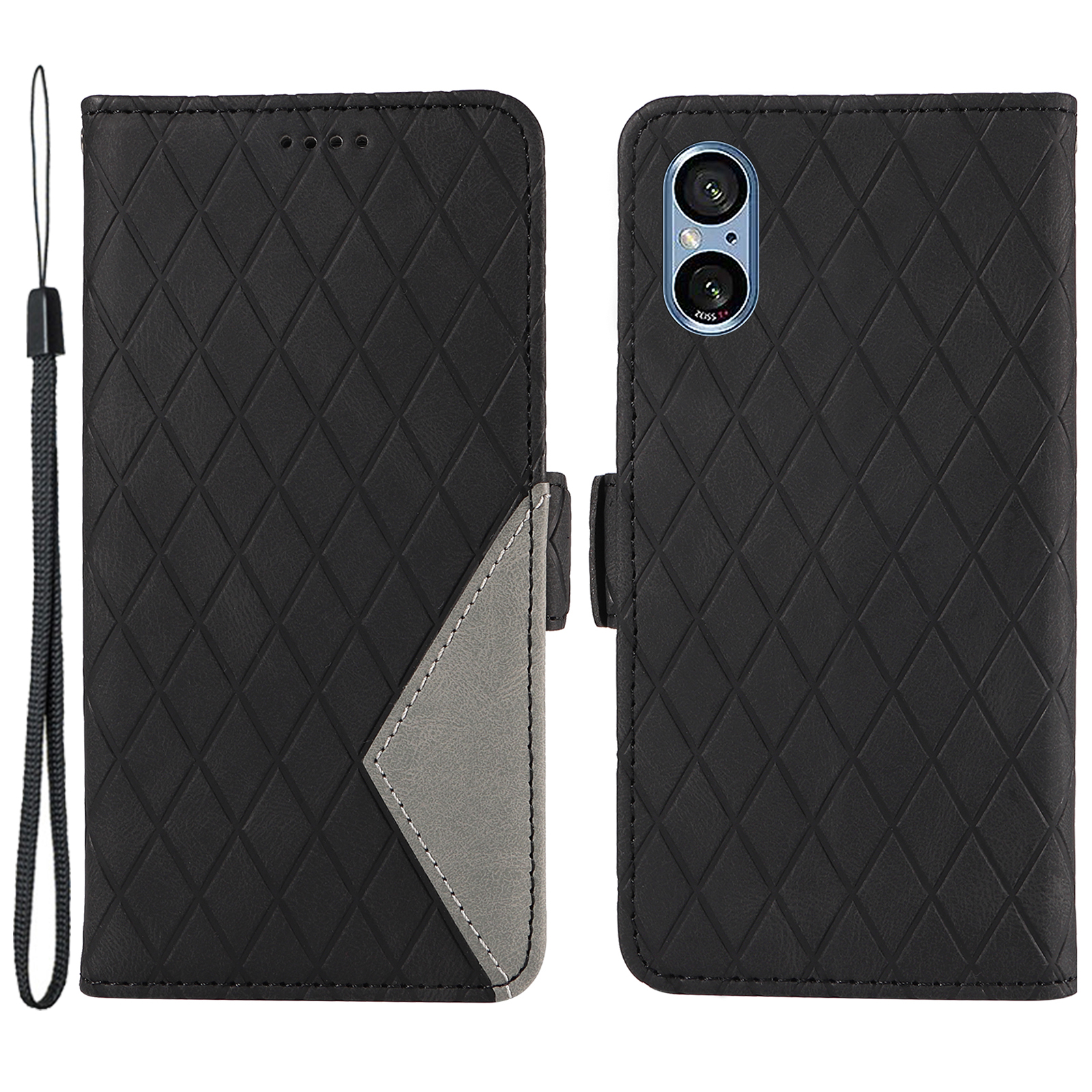 Für Sony Xperia 5 -v Leder -hülle Wallet Ständer Speise Telefonabdeckung - Schwarz, Xperia 5 V
Für Sony Xperia 5 -v Leder -hülle Wallet Ständer Speise Telefonabdeckung - Schwarz, Xperia 5 V