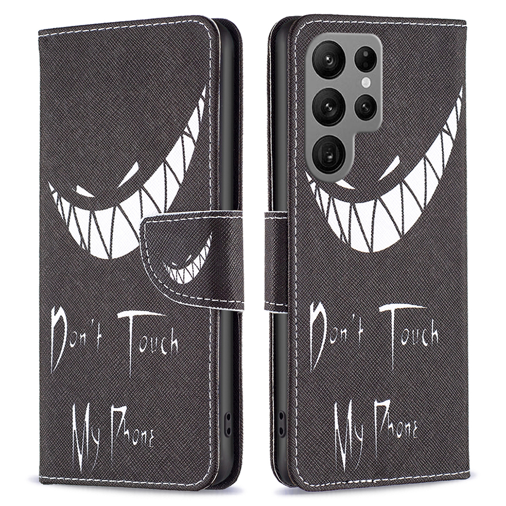 Für Samsung Galaxy S24 Ultra -hülle -brieftaschenmuster -druckphase -abdeckung - Berühre Mein Handy Nicht, Galaxy S24 Ultra
Für Samsung Galaxy S24 Ultra -hülle -brieftaschenmuster -druckphase -abdeckung - Berühre Mein Handy Nicht, Galaxy S24 Ultra