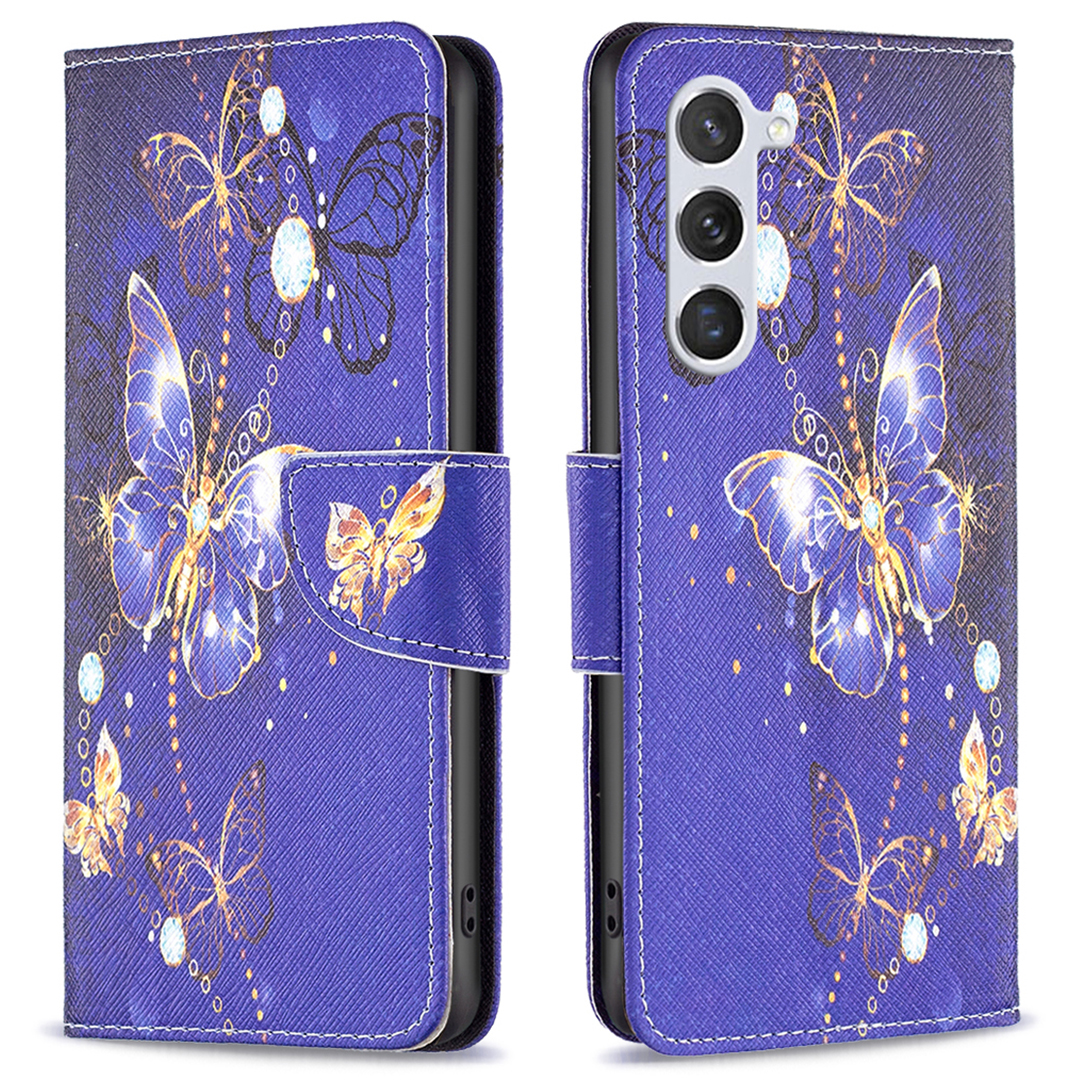 Für Samsung Galaxy S24 Fallmuster Druckphone Brieftascheabdeckung - Lila Schmetterlinge, Galaxy S24
Für Samsung Galaxy S24 Fallmuster Druckphone Brieftascheabdeckung - Lila Schmetterlinge, Galaxy S24