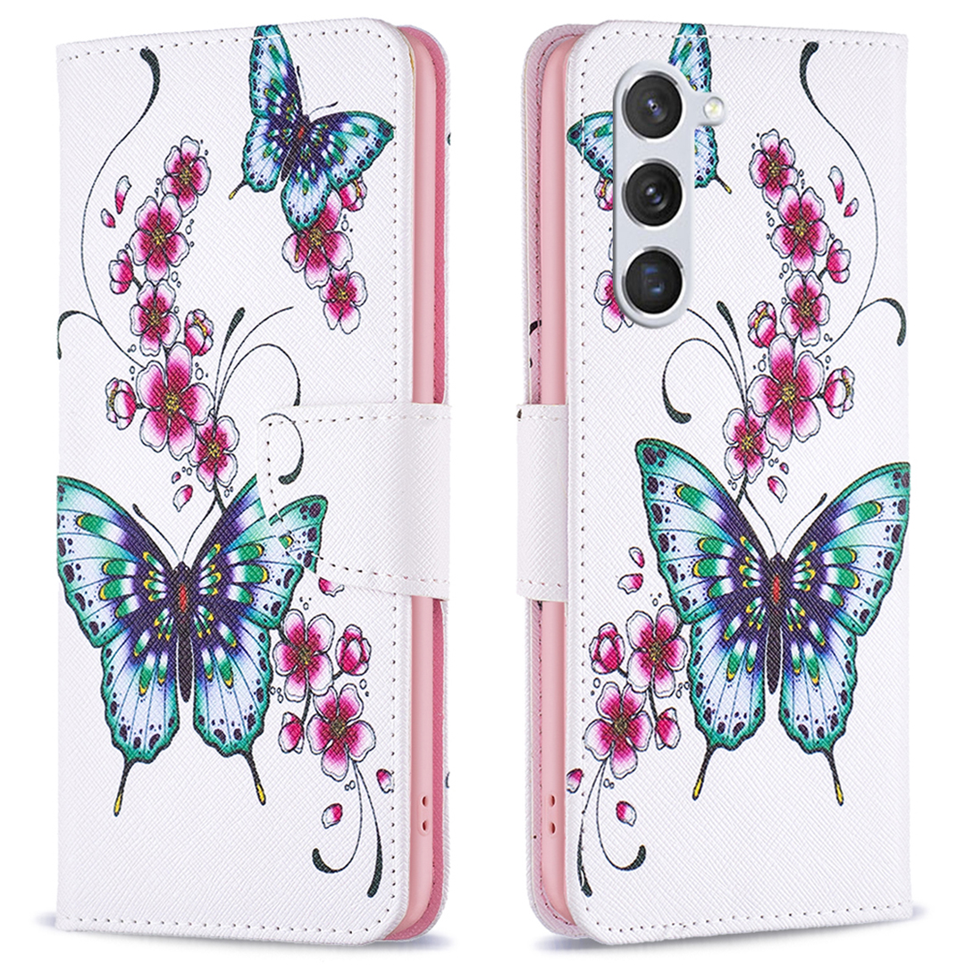 Für Samsung Galaxy S24 Fallmuster Druckphone Brieftascheabdeckung - Pfirsichblüte Und Schmetterlinge, Galaxy S24
Für Samsung Galaxy S24 Fallmuster Druckphone Brieftascheabdeckung - Pfirsichblüte Und Schmetterlinge, Galaxy S24