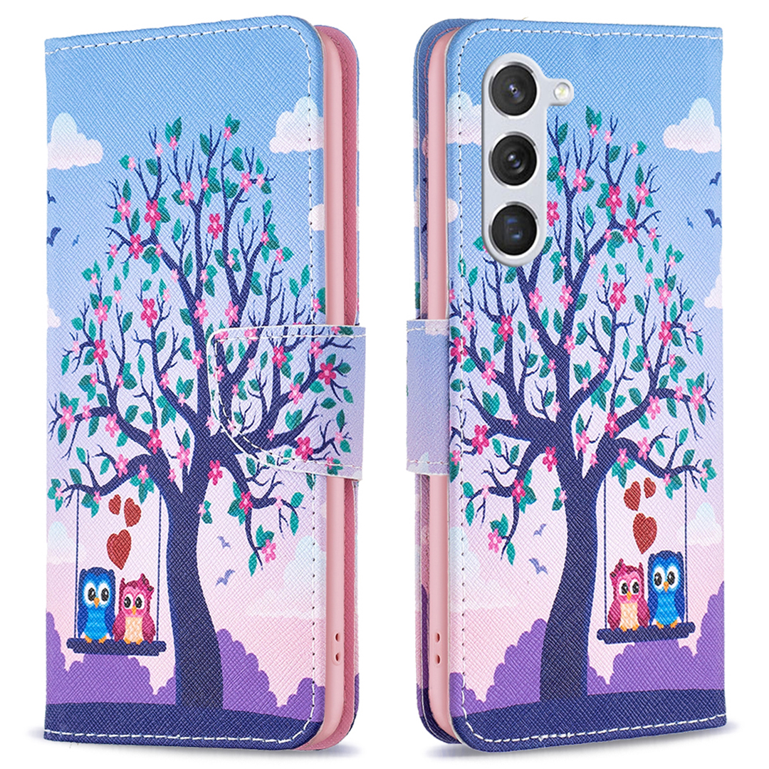 Für Samsung Galaxy S24 Fallmuster Druckphone Brieftascheabdeckung - Zwei Eulen, Galaxy S24
Für Samsung Galaxy S24 Fallmuster Druckphone Brieftascheabdeckung - Zwei Eulen, Galaxy S24