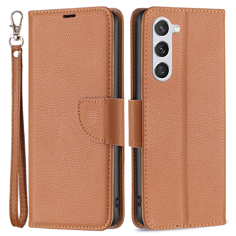 Für Samsung Galaxy S24 Smartphone Case Litchi Textur Wallet Mobiltelefonabdeckung - Braun, Galaxy S24
Für Samsung Galaxy S24 Smartphone Case Litchi Textur Wallet Mobiltelefonabdeckung - Braun, Galaxy S24