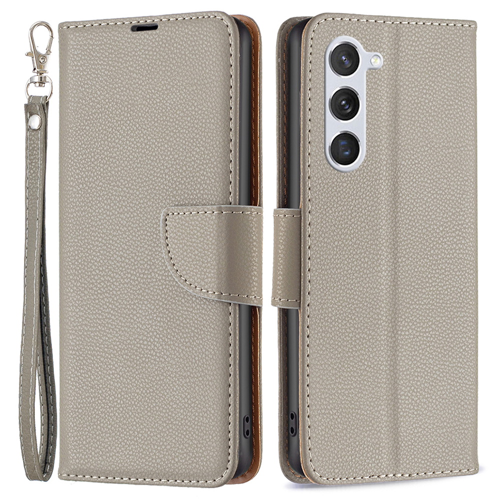 Für Samsung Galaxy S24 Smartphone Case Litchi Textur Wallet Mobiltelefonabdeckung - Grau, Galaxy S24
Für Samsung Galaxy S24 Smartphone Case Litchi Textur Wallet Mobiltelefonabdeckung - Grau, Galaxy S24