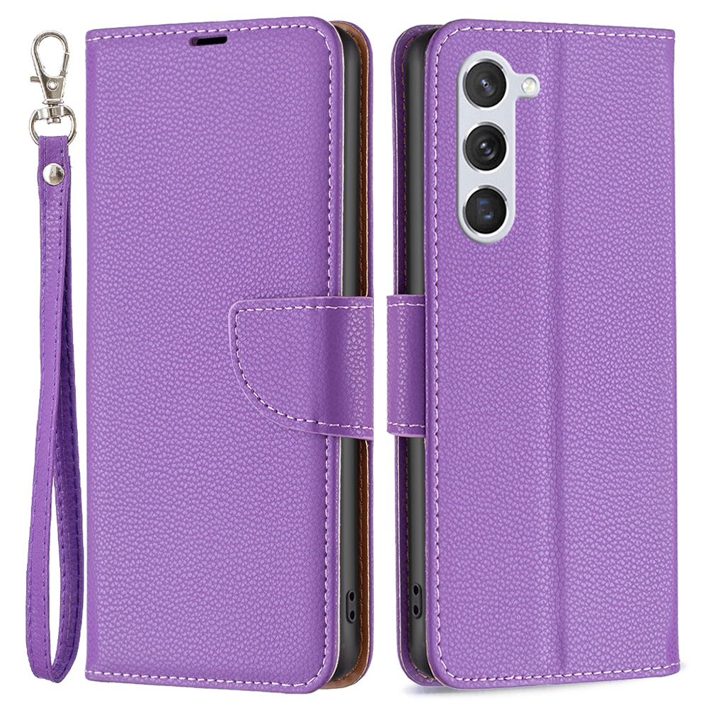 Für Samsung Galaxy S24 Smartphone Case Litchi Textur Wallet Mobiltelefonabdeckung - Lila, Galaxy S24
Für Samsung Galaxy S24 Smartphone Case Litchi Textur Wallet Mobiltelefonabdeckung - Lila, Galaxy S24