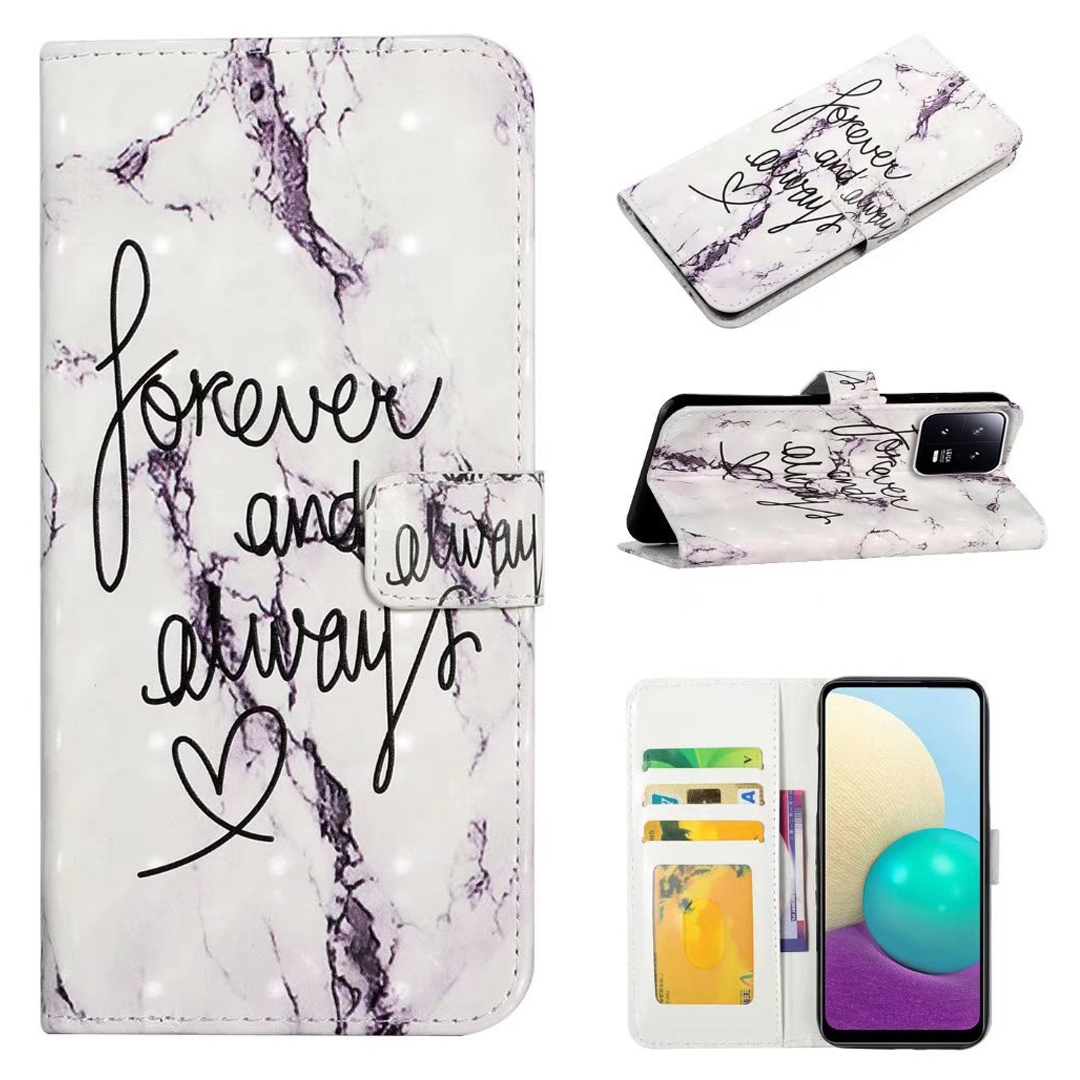 Für Xiaomi 13 Case 3D Muster Druck PU Leder Flip Folio -telefonabdeckung - Für Immer Und Ewig, Xiaomi 13
Für Xiaomi 13 Case 3D Muster Druck PU Leder Flip Folio -telefonabdeckung - Für Immer Und Ewig, Xiaomi 13