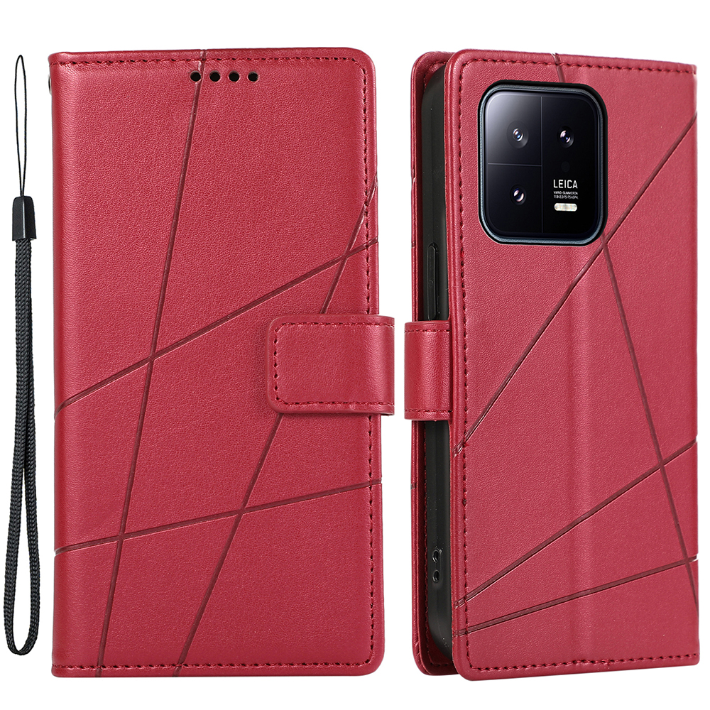 DF-06 Für Xiaomi 13 Koffer Anti-drogen-pu-leder-brieftaschen-telefonabdeckung Eingeprägter Kartensteckplatz - Rot, Xiaomi 13
DF-06 Für Xiaomi 13 Koffer Anti-drogen-pu-leder-brieftaschen-telefonabdeckung Eingeprägter Kartensteckplatz - Rot, Xiaomi 13