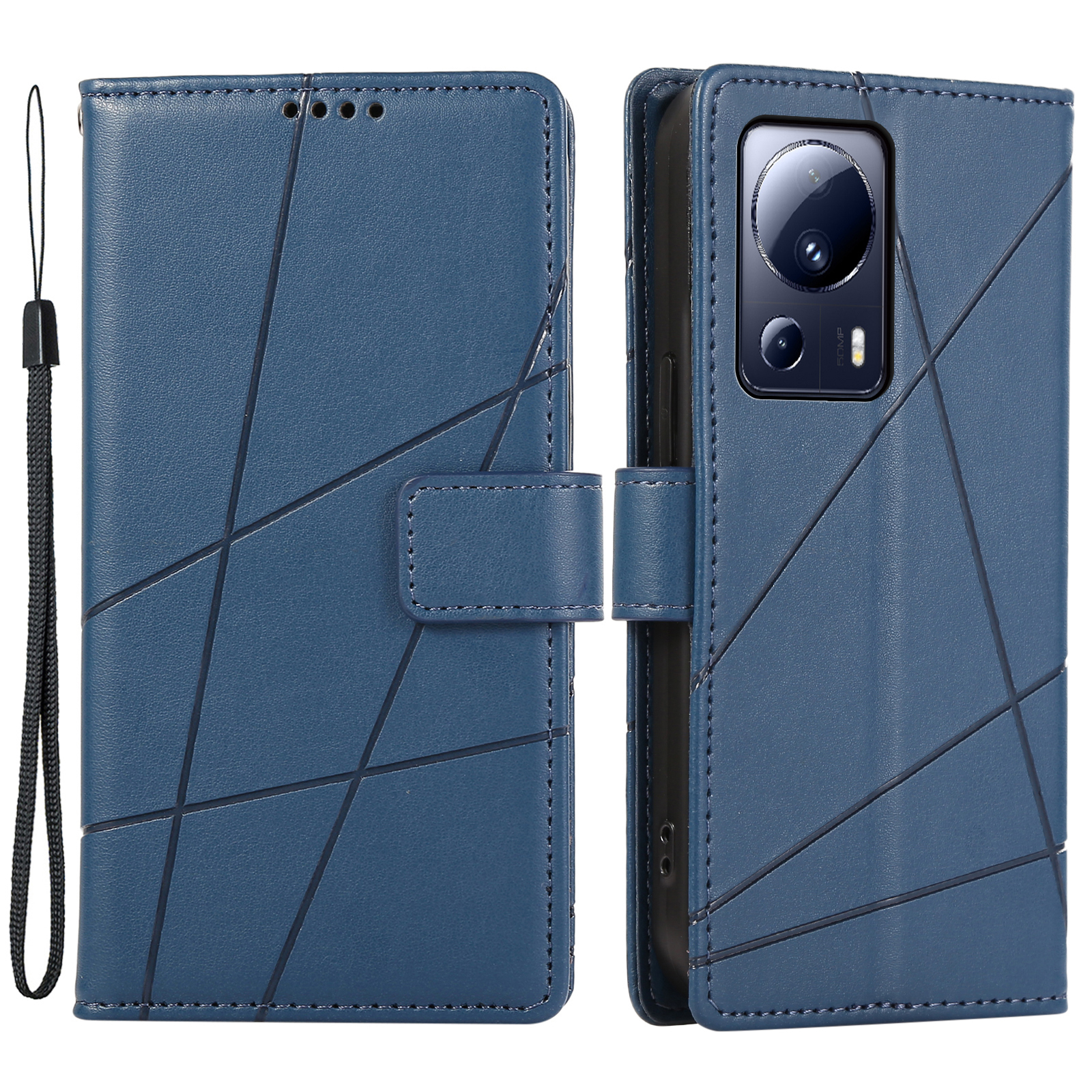 DF-06 Für Xiaomi 13 Lite / Civi 2 5g Hülle PU Leder Telefon Cover Geprägtes Linienbrieftasche - Blau, Xiaomi 13 Lite
DF-06 Für Xiaomi 13 Lite / Civi 2 5g Hülle PU Leder Telefon Cover Geprägtes Linienbrieftasche - Blau, Xiaomi 13 Lite