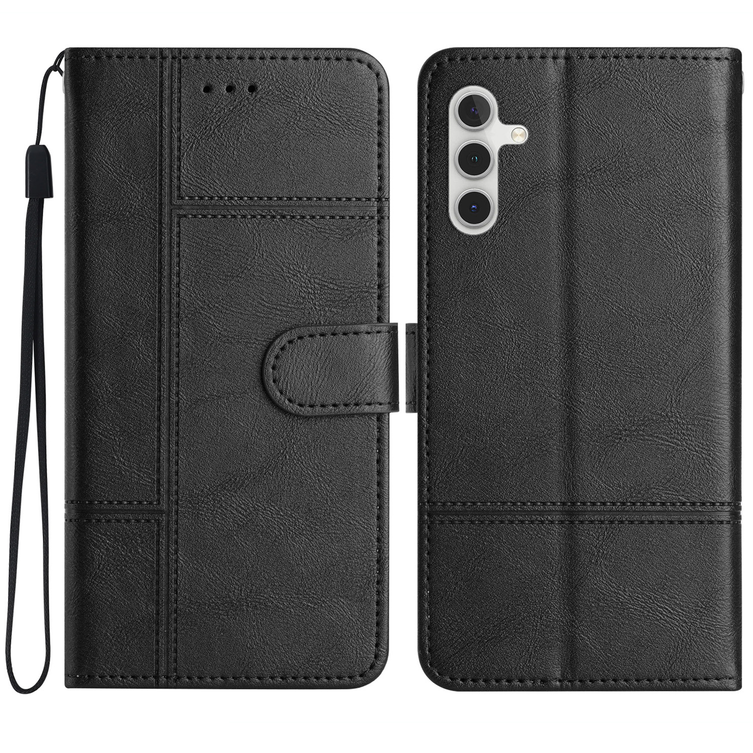 Für Samsung Galaxy A15 4G Hülle Kuhlattenstruktur Brieftasche PU Lederständer Telefonabdeckung - Schwarz, Galaxy A15 4G
Für Samsung Galaxy A15 4G Hülle Kuhlattenstruktur Brieftasche PU Lederständer Telefonabdeckung - Schwarz, Galaxy A15 4G