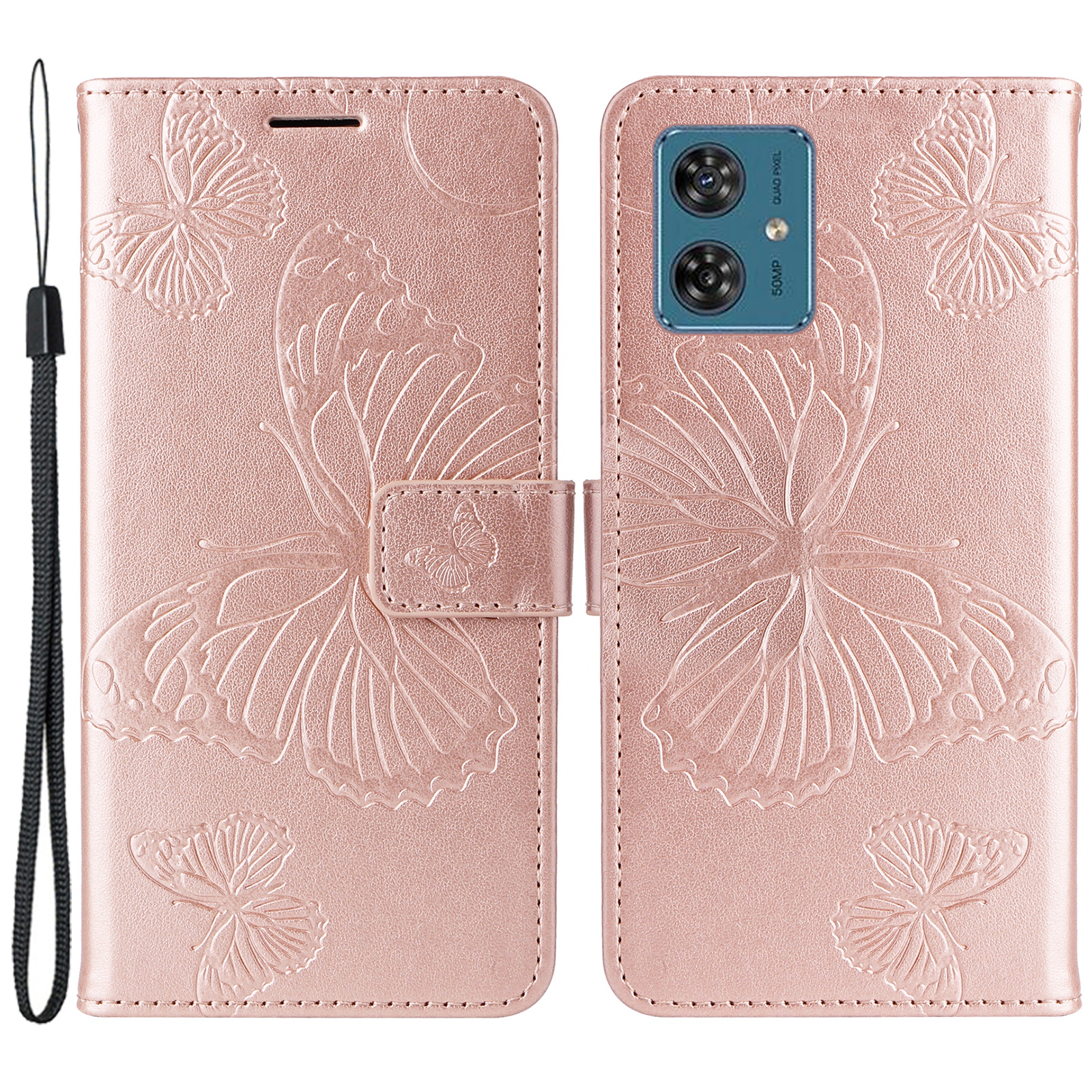 Kt-sprudelblumen-serie-2-ledertasche Für Motorola Moto G54 5G Gedruckter Schmetterling Telefonabdeckung Flexibler Brieftaschenstand - Roségold, Motorola Moto G54 5G
Kt-sprudelblumen-serie-2-ledertasche Für Motorola Moto G54 5G Gedruckter Schmetterling Telefonabdeckung Flexibler Brieftaschenstand - Roségold, Motorola Moto G54 5G