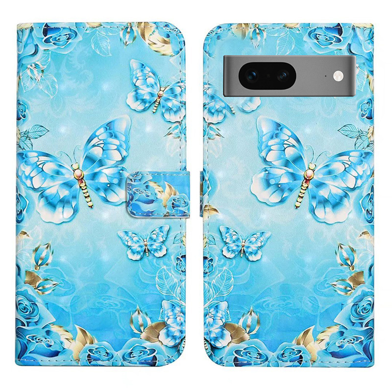 Für Google Pixel 7 5G Hülle Flip Wallet 3D Muster PU Leder Telefonabdeckung - Blauer Schmetterling, Google Pixel 7 5G
Für Google Pixel 7 5G Hülle Flip Wallet 3D Muster PU Leder Telefonabdeckung - Blauer Schmetterling, Google Pixel 7 5G