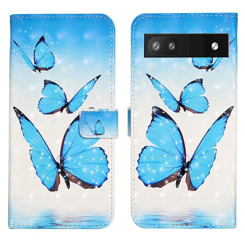 Für Google Pixel 7a Hülle PU Leder 3D -muster -telefonabdeckung Mit Stand - Drei Schmetterlinge, Google Pixel 7a
Für Google Pixel 7a Hülle PU Leder 3D -muster -telefonabdeckung Mit Stand - Drei Schmetterlinge, Google Pixel 7a