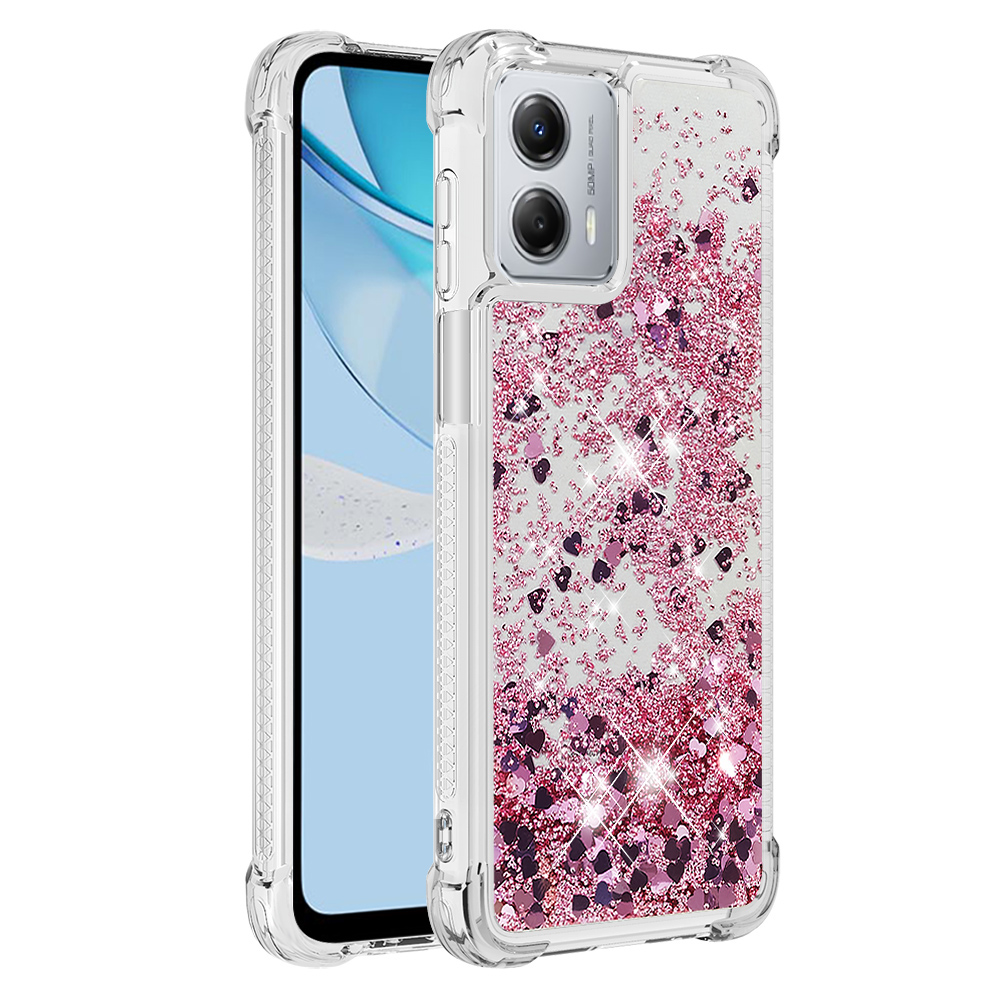 YB Quicksand Series-1 Für Motorola Moto G 5G (2023) Fall TPU Farkly Glitter Phone Cover - Roségold / Herzen, Motorola Moto G 5G (2023)
YB Quicksand Series-1 Für Motorola Moto G 5G (2023) Fall TPU Farkly Glitter Phone Cover - Roségold / Herzen, Motorola Moto G 5G (2023)