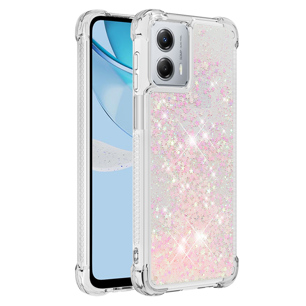 YB Quicksand Series-1 Für Motorola Moto G 5G (2023) Fall TPU Farkly Glitter Phone Cover - Rosa / Pentagramme, Motorola Moto G 5G (2023)
YB Quicksand Series-1 Für Motorola Moto G 5G (2023) Fall TPU Farkly Glitter Phone Cover - Rosa / Pentagramme, Motorola Moto G 5G (2023)