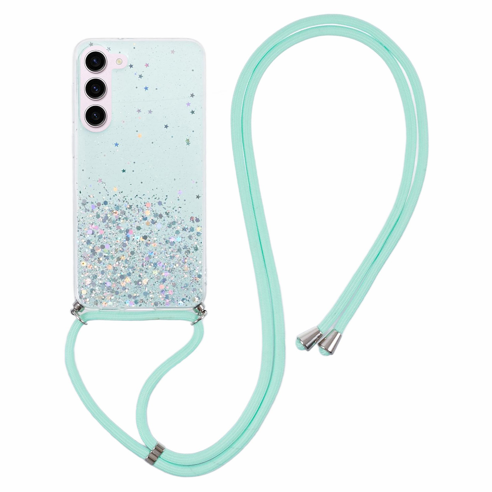 Aw-serie Tpu-fall Für Samsung Galaxy S23+ Fall Sparkle Epoxy Anti-drop-telefonschutz Mit Lanyard - Grün, Galaxy S23+
Aw-serie Tpu-fall Für Samsung Galaxy S23+ Fall Sparkle Epoxy Anti-drop-telefonschutz Mit Lanyard - Grün, Galaxy S23+