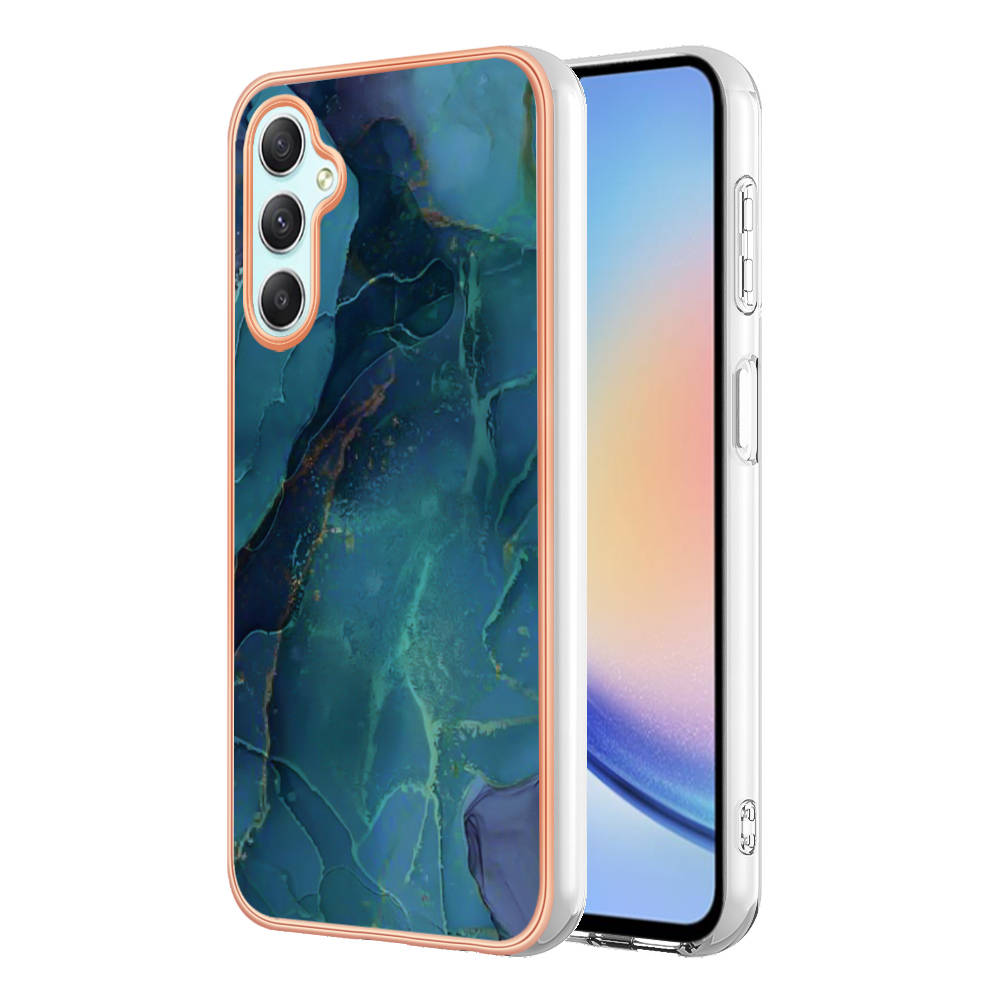 YB IMD Series-16 Style-E Für Samsung Galaxy A25 5G Hülle Marmormuster 2,0 mm Tpu-telefonabdeckung - Grün, Galaxy A25 5G
YB IMD Series-16 Style-E Für Samsung Galaxy A25 5G Hülle Marmormuster 2,0 mm Tpu-telefonabdeckung - Grün, Galaxy A25 5G