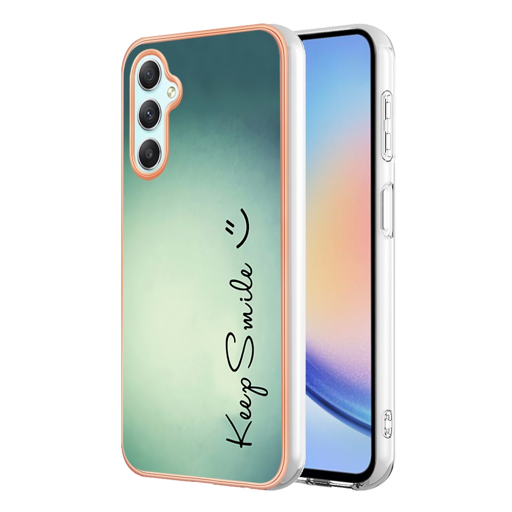 YB IMD Series-19 Style-D Für Samsung Galaxy A25 5G Hüllenmuster 2,0 mm Tpu-telefonabdeckung - Lächle, Galaxy A25 5G
YB IMD Series-19 Style-D Für Samsung Galaxy A25 5G Hüllenmuster 2,0 mm Tpu-telefonabdeckung - Lächle, Galaxy A25 5G