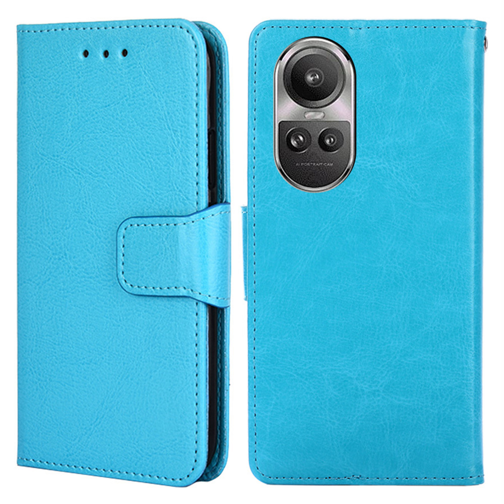 Für Oppo Reno10 5G (global) / Reno10 Pro 5g (global) Case TPU+PU Leder Brieftasche Anti-kratzer-telefonabdeckung - Baby Blau, Oppo Reno10 5G (Global)
Für Oppo Reno10 5G (global) / Reno10 Pro 5g (global) Case TPU+PU Leder Brieftasche Anti-kratzer-telefonabdeckung - Baby Blau, Oppo Reno10 5G (Global)