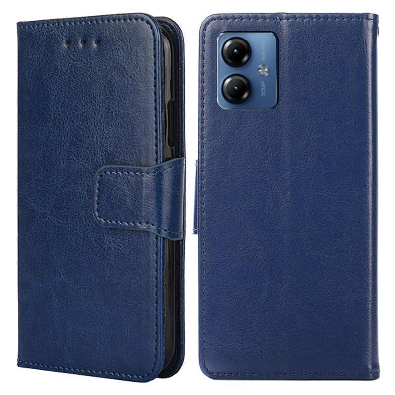 Für Motorola Moto G14 4G Hülle PU Leder Brieftasche Anti-kratzer-telefonabdeckung - Saphir, Motorola Moto G14 4G
Für Motorola Moto G14 4G Hülle PU Leder Brieftasche Anti-kratzer-telefonabdeckung - Saphir, Motorola Moto G14 4G