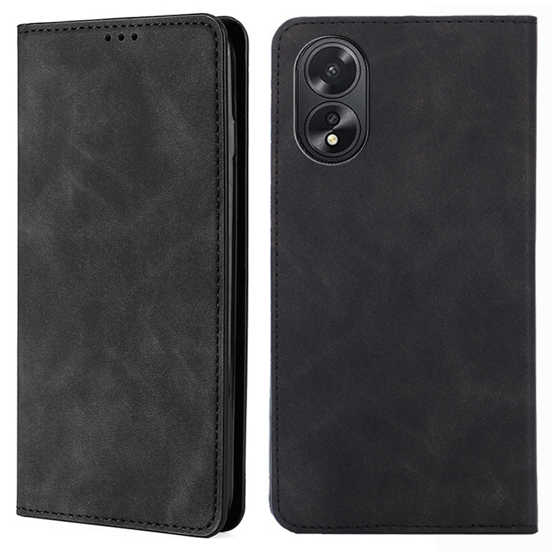 Für Oppo A38 4g / A18 4G Hülle Skin-touch Flip Stand Card Slots Kratzerresistente Pu-leder-telefonabdeckung - Schwarz, Oppo A38 4G
Für Oppo A38 4g / A18 4G Hülle Skin-touch Flip Stand Card Slots Kratzerresistente Pu-leder-telefonabdeckung - Schwarz, Oppo A38 4G