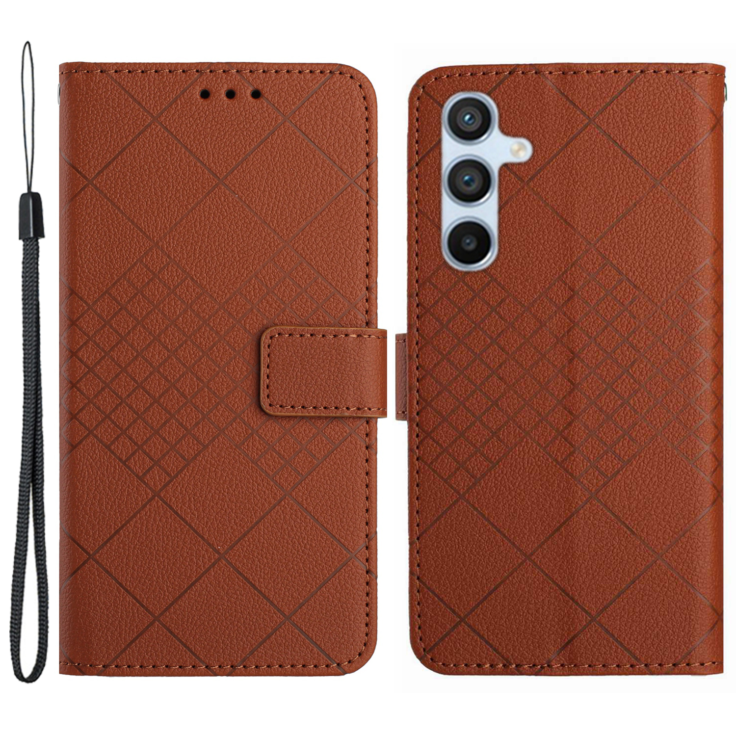 HT06 Für Samsung Galaxy S24+ Lederhülle Litchi Textur Wallet Telefonabdeckung - Braun, Galaxy S24+
HT06 Für Samsung Galaxy S24+ Lederhülle Litchi Textur Wallet Telefonabdeckung - Braun, Galaxy S24+